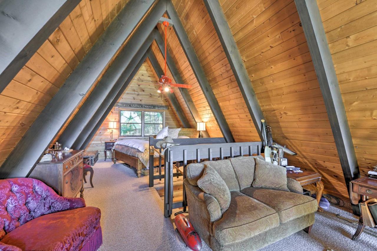 Irwin A-Frame Cabin With Deck And Mountain Views! Exterior photo