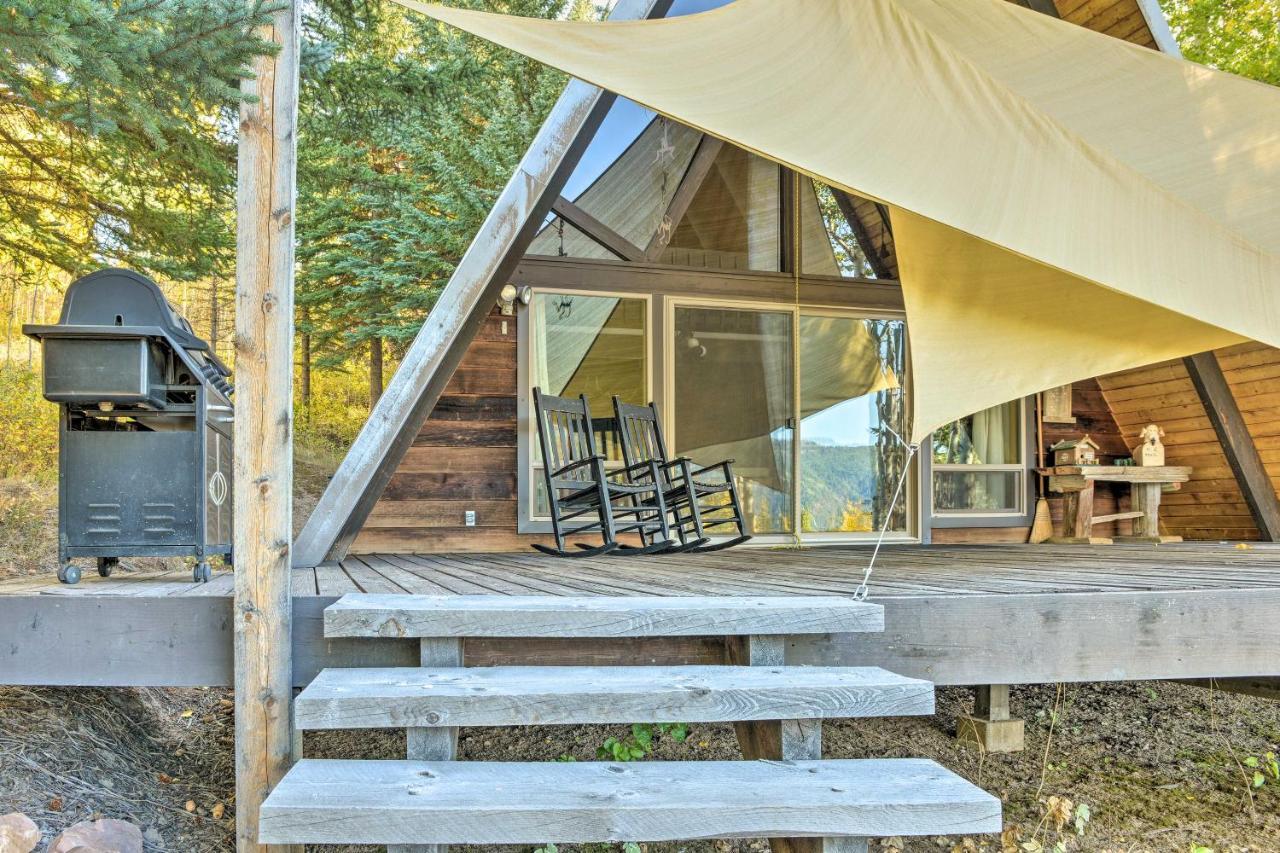 Irwin A-Frame Cabin With Deck And Mountain Views! Exterior photo